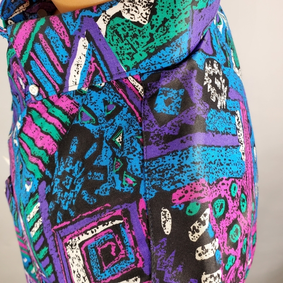 Wrangler Vintage USA Made Rockabilly 80s Button up - Picture 7 of 9